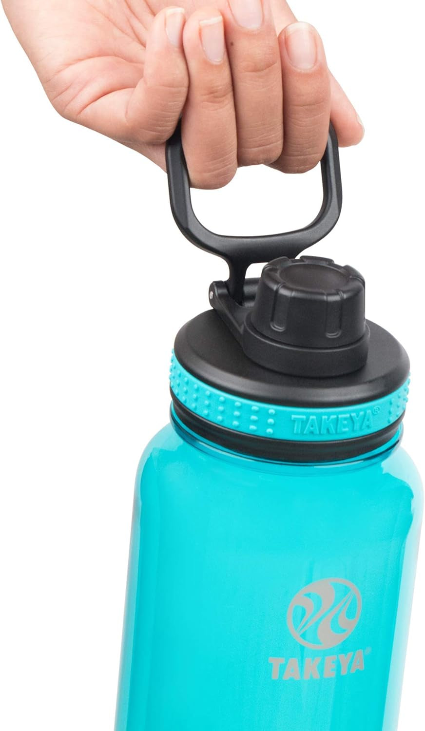 Tritan Sports Water Bottle with Spout Lid, 40 Oz, Ocean