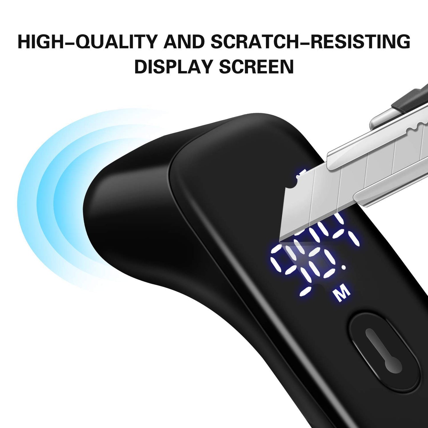 Infrared Thermometer for Adults, Digital Touchless Forehead Thermometer for Fever, Baby Thermometer with Fever Indicator,°C/°F Switchable