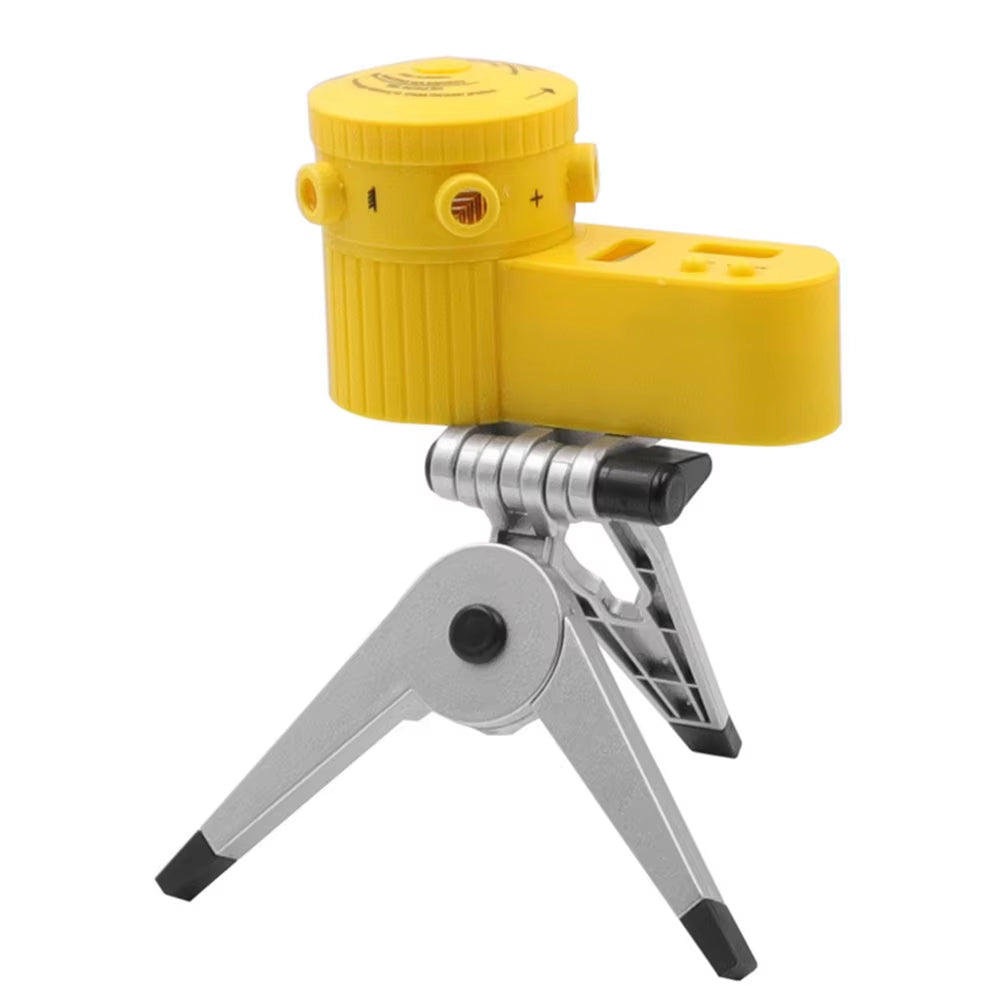 Laser Level Multifunction 4 in 1 Household Level Ruler Measuring Laser Ruler with Rotate Tripod Ertical Horizontal Level Tools