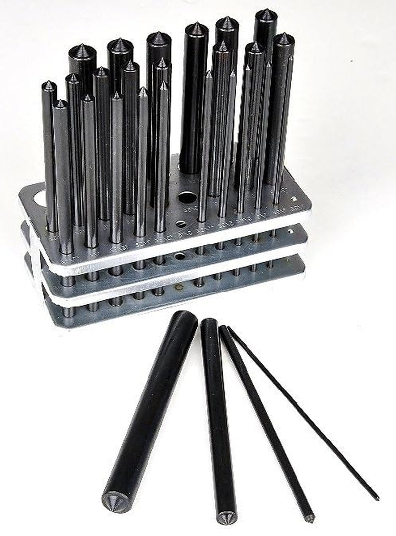 8600-0041 28 Piece Transfer Punch Set, 3/32" - 1/2"