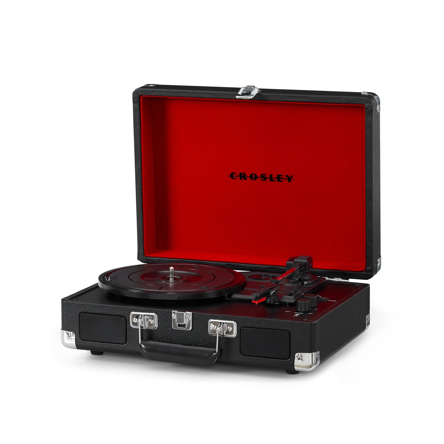 Cruiser plus Vinyl Record Player with Speakers and Wireless Bluetooth - Audio Turntables