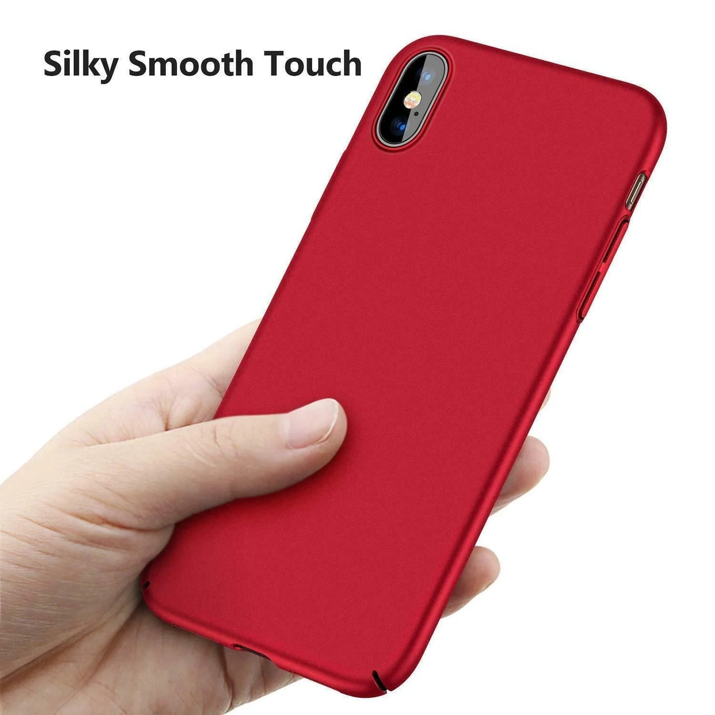 For Iphone 7 8 11 12 13 14 plus XR XS Case Shockproof Ultra Thin Slim Hard Cover