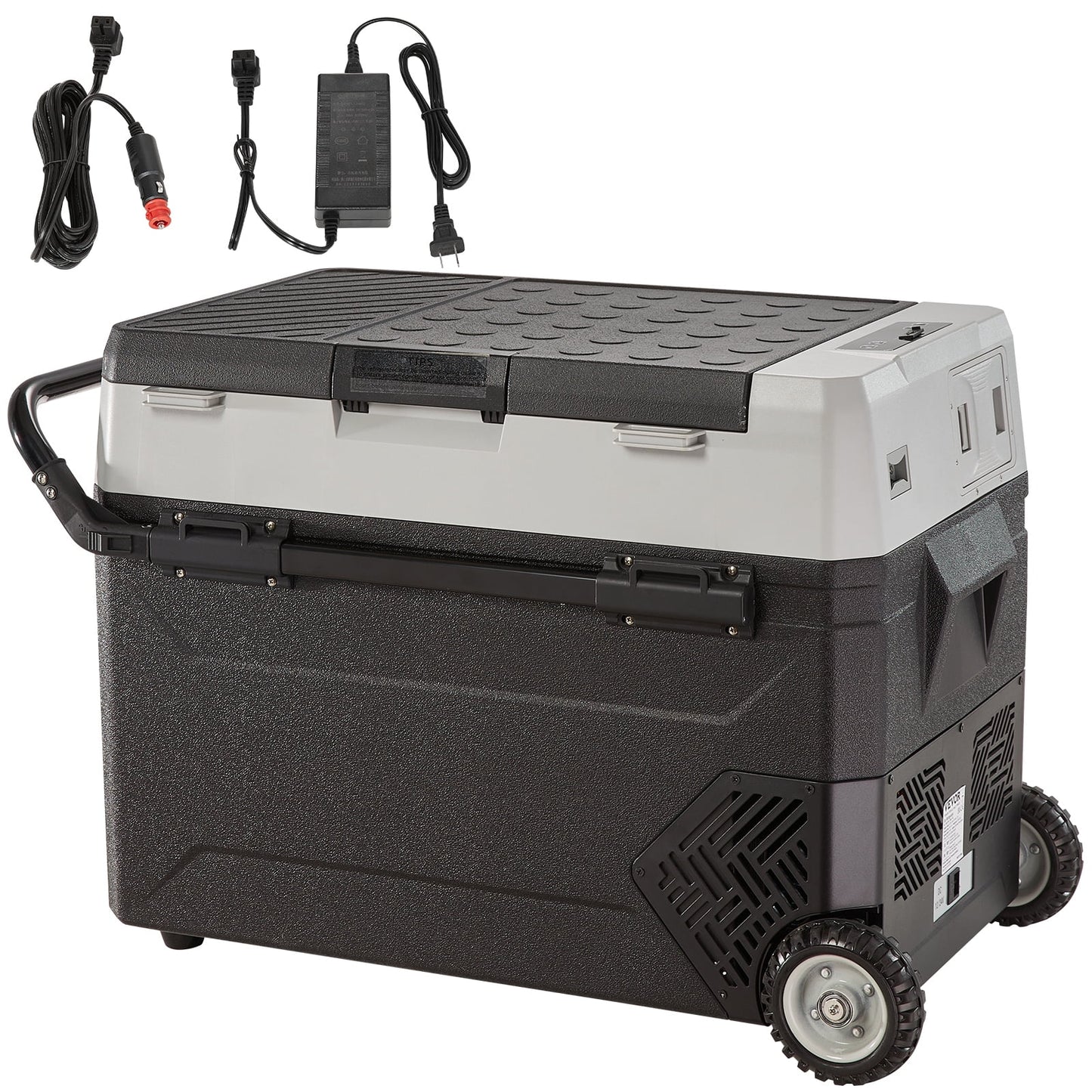 12 Volt RV Car Refrigerator Portable Freezer 48Qt Dual Zone with APP Control