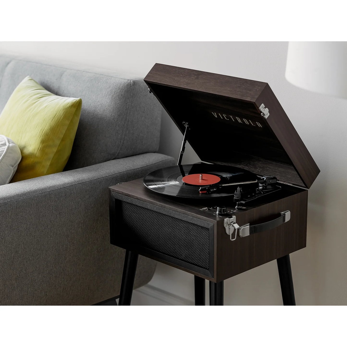 Liberty Bluetooth Record Player 3-Speed Turntable with Stand