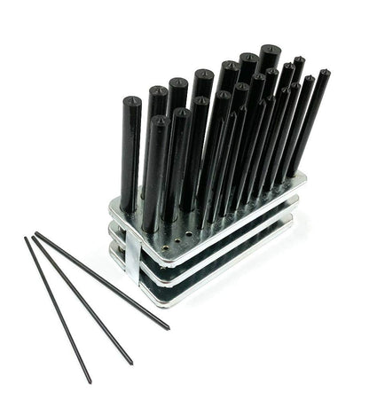 8600-0041 28 Piece Transfer Punch Set, 3/32" - 1/2"