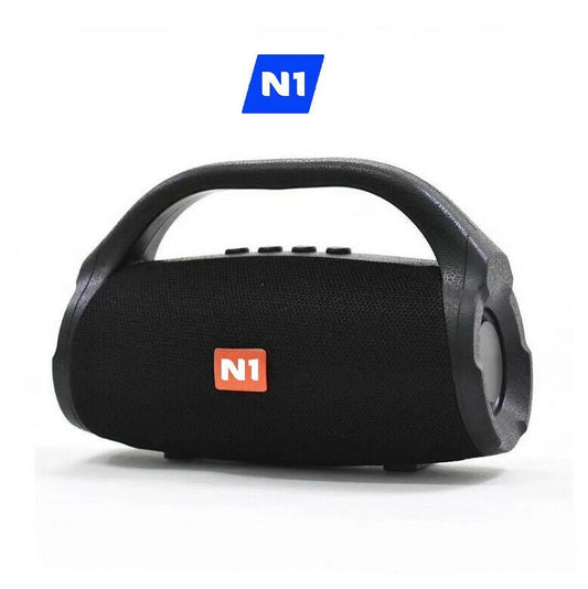 N1 Bluetooth Portable Speaker, Black, N1-S-Bs-Black