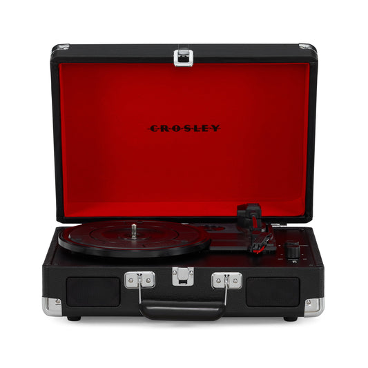 Cruiser plus Vinyl Record Player with Speakers and Wireless Bluetooth - Audio Turntables