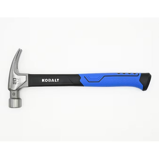 20 -Oz Steel Head Fiberglass Handle Claw Hammer